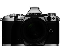 OLYMPUS  OM-D E-M5 Mark II Compact System Camera with M.ZUIKO 12-50 mm f/3.5-6.3 Zoom Lens - Silver